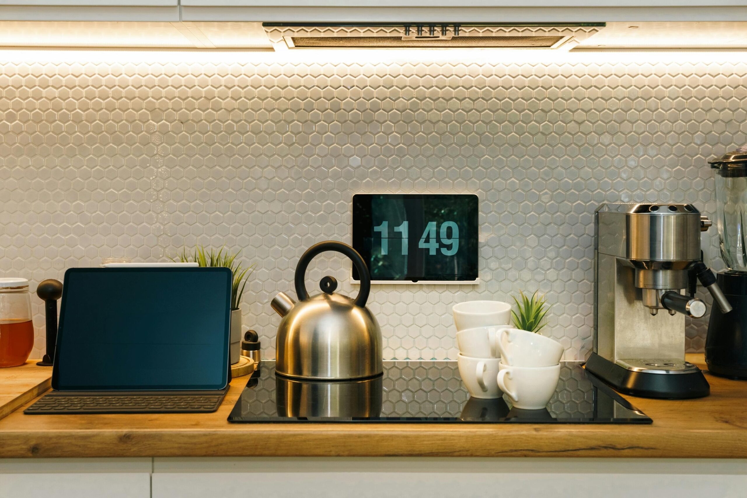 coffee maker display