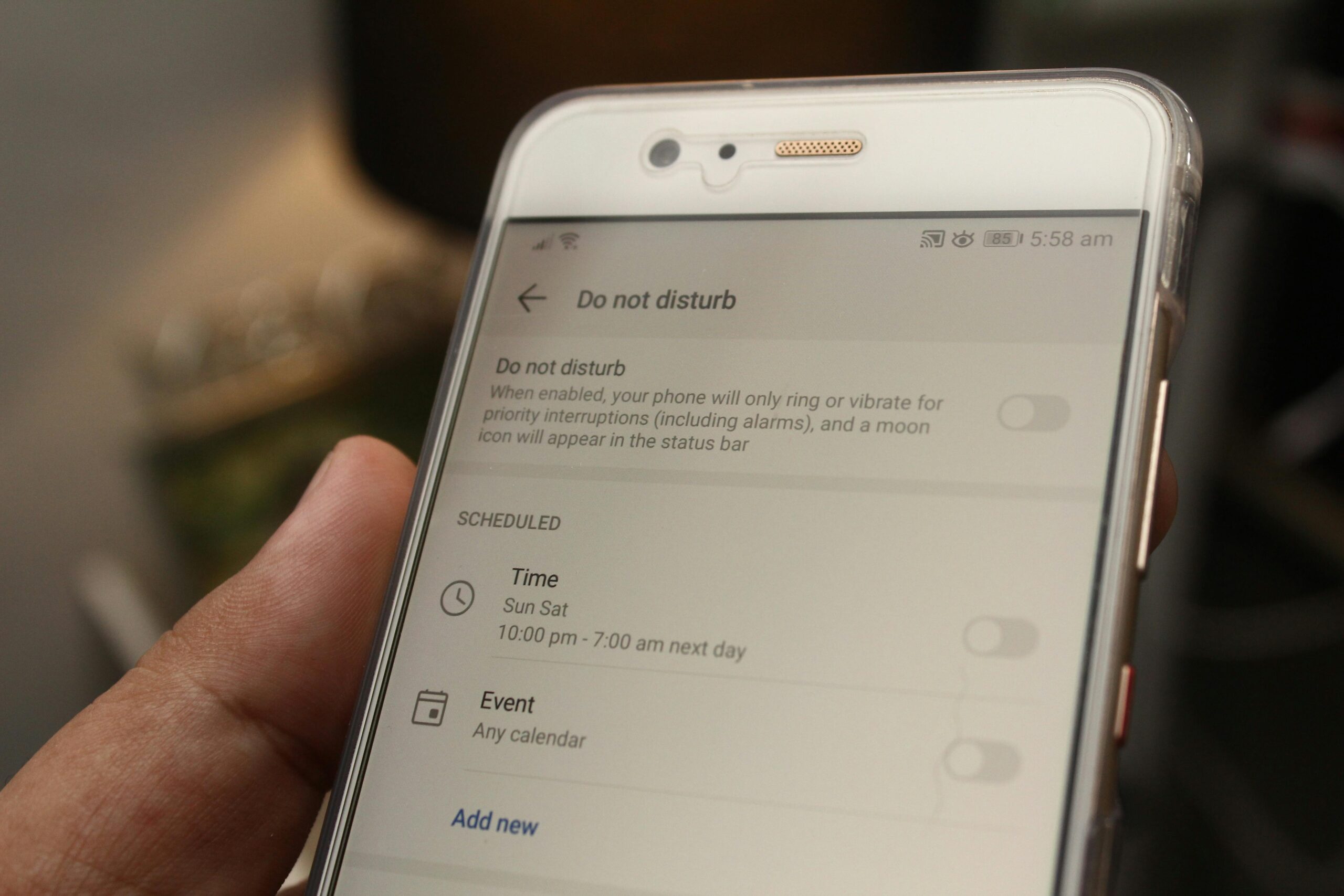 Screenshot of a smartphone app interface for adjusting coffee strength settings