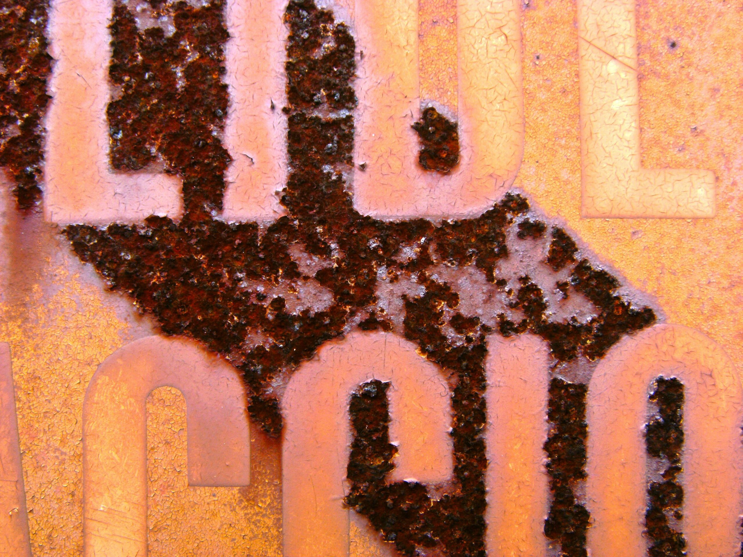 Close-up image showing mineral buildup inside a coffee maker