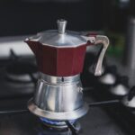 smart coffee maker brewing