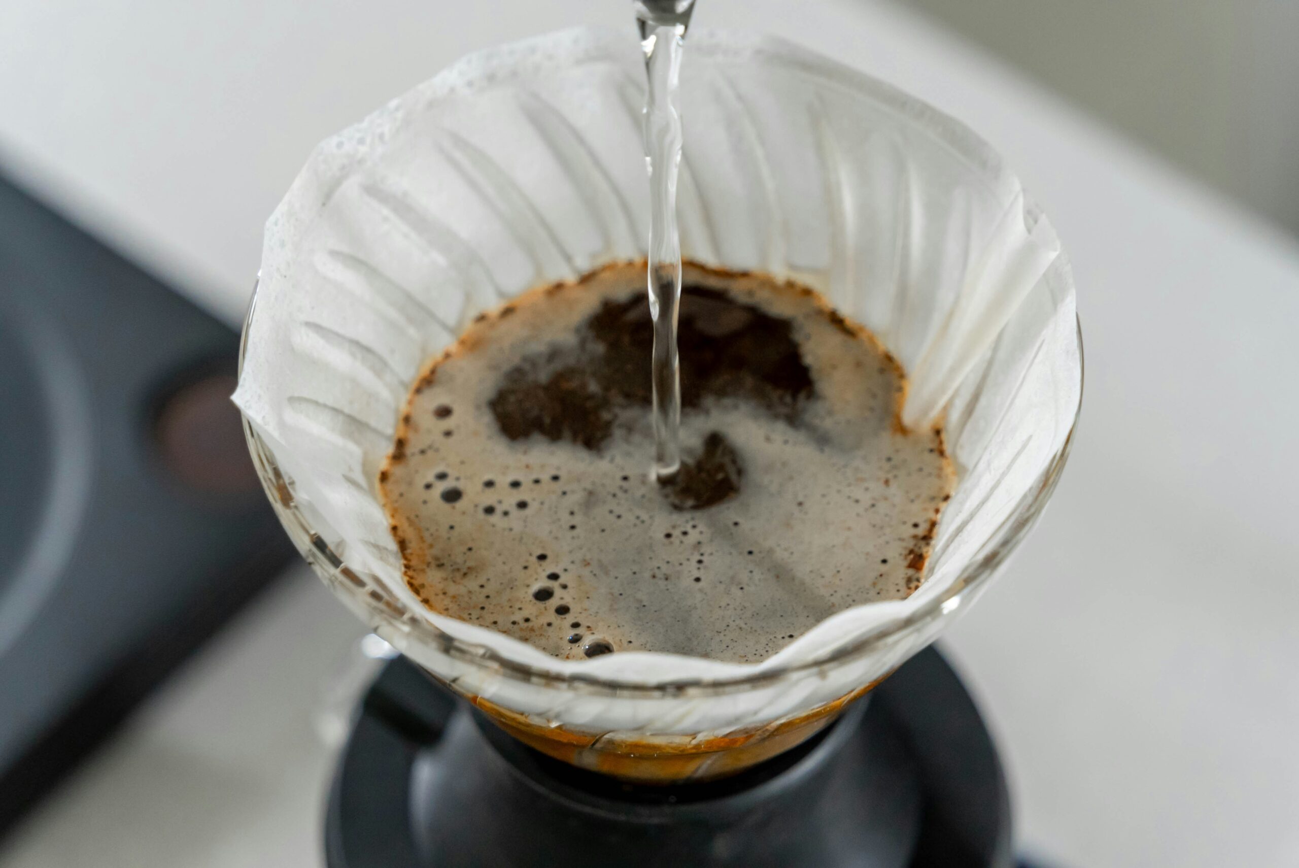smart coffee maker closeup