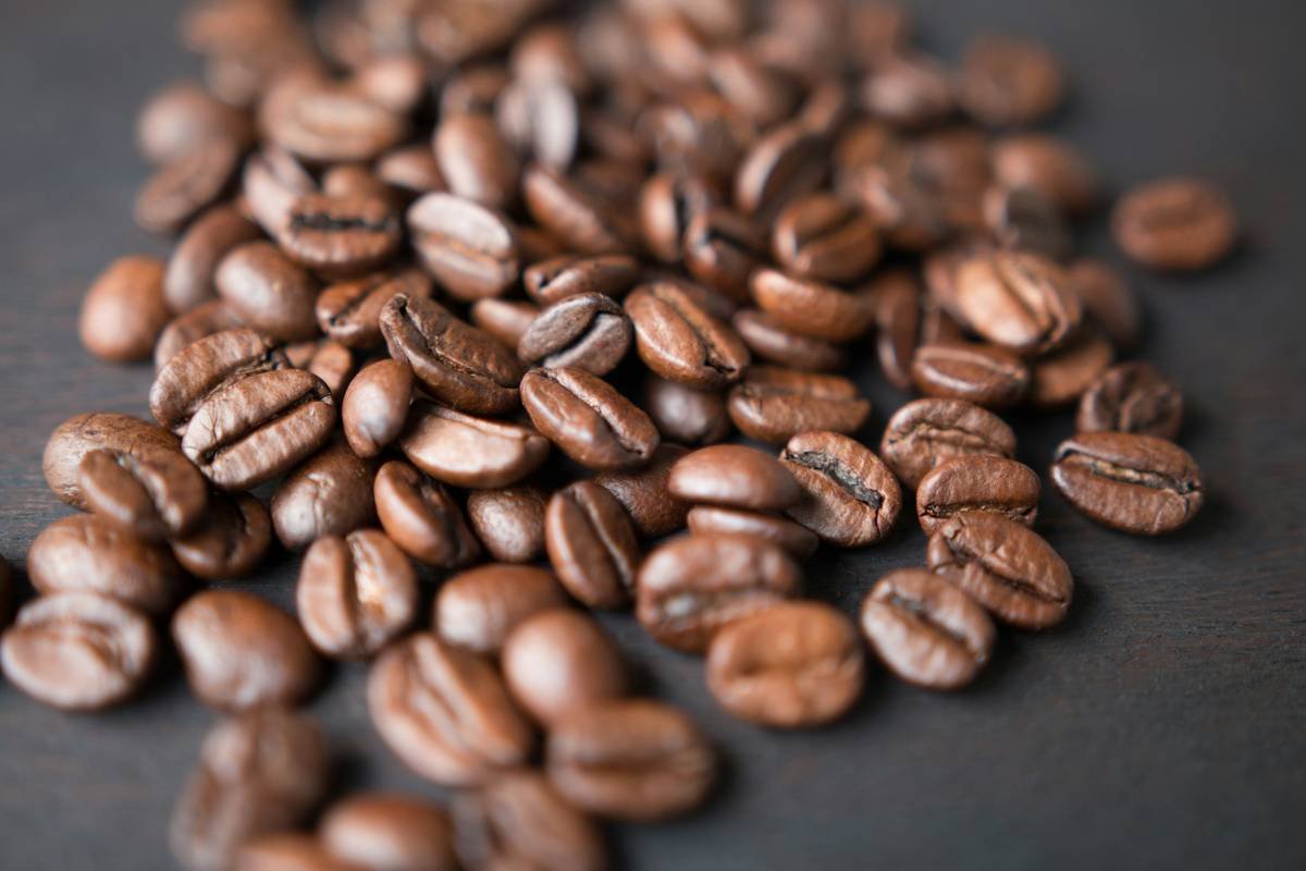 Timeline showing coffee freshness: peak flavor 3-14 days post-roast, declining after 21 days